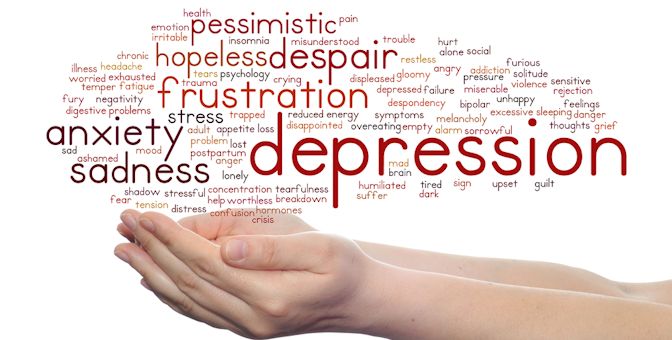 Counselling . Hands with words hero